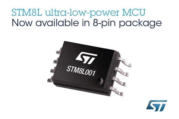 ▲ST마이크로가 초저전력 MCU 'STM8L001'를 내놨다./ST마이크로
