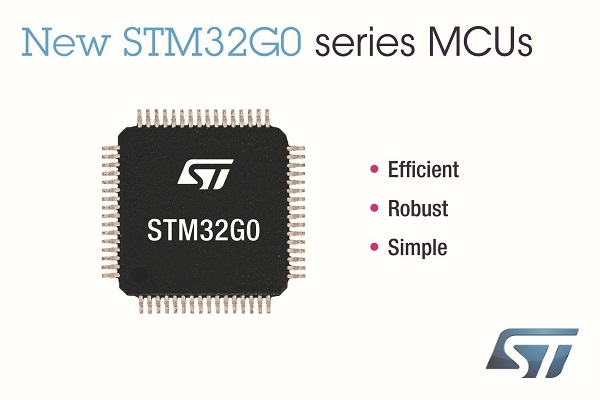 ST마이크로일렉트로닉스가 'STM32G0' 마이크로컨트롤러(MCU)를 출시했다./ST마이크로