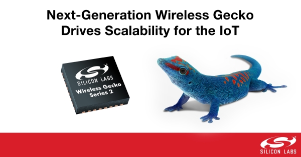 ▲실리콘랩스가 효율적이고 신뢰성이 높은 사물인터넷(IoT) 기기에 적합한 차세대 무선 게코(Wireless Gecko) 플랫폼 '시리즈(Series) 2'를 출시했다./실리콘랩스
