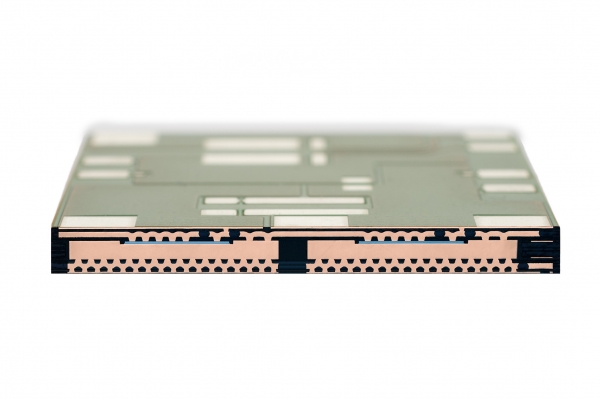▲인피니언과 슈바이처가 개발한 '칩 임베딩' 기술이 적용된 전력 MOSFET 모듈./인피니언