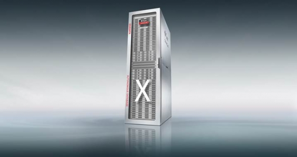 오라클 엑사데이터 X8M(사진)에 인텔의 2세대 제온 스케일러블 프로세서와 옵테인 DC 퍼시스턴트 메모리가 들어간다./인텔