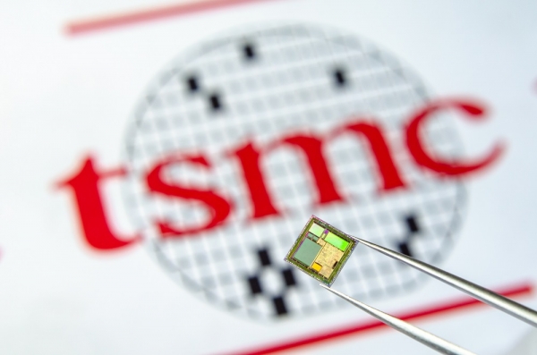 TSMC가 생산한 반도체 칩. /사진=TSMC