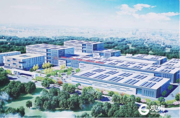 칭다오광전디스플레이신재료산업단지 조감도 이미지. /칭다오 제공