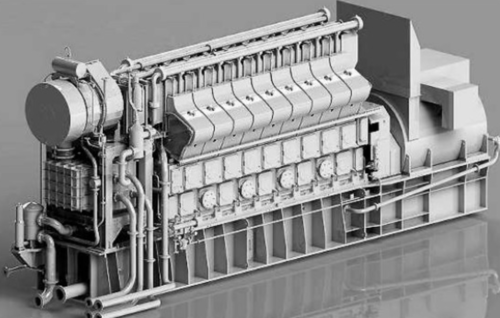 수소 발전용 터빈.