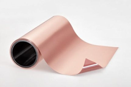 솔루스첨단소재가 생산한 동박. /사진=솔루스첨단소재