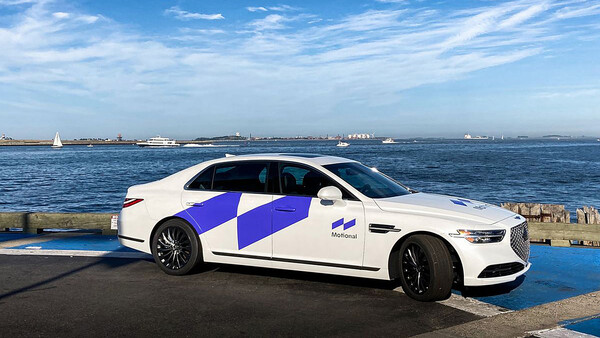 현대차는 자율주행 솔루션 개발을 위해 미국 모셔널을 인수했다. 사진은 모셔널의 자율주행차. /사진=현대차