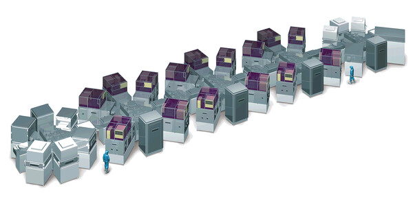 캐논도키가 공급하는 OLED 증착장비. /사진=캐논도키