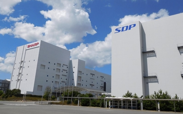 폭스콘이 인수한 샤프 및 SDP 공장 전경. /사진=샤프