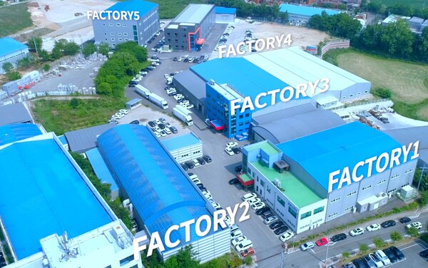 ▲제닉스 천안 본사 전경.