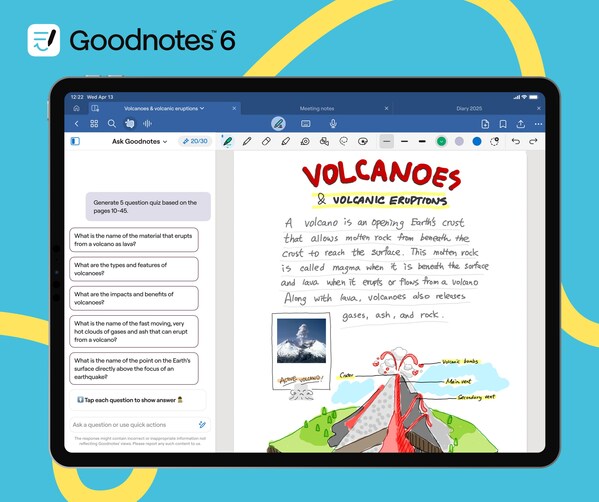 Goodnotes Elevates Productivity for Its 24M+ Users with New AI-Powered ...