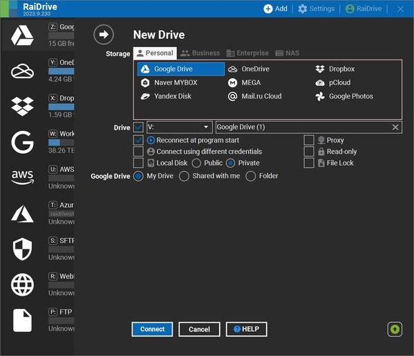 OpenBoxLab Launches New RaiDrive for Linux