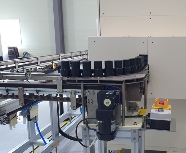 ▲원통형 4680 인라인 30PPM 초고속 검사시스템. 