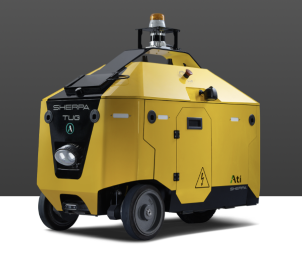 아티모터스 AMR '쉐르파 터그'. /자료=아티모터스