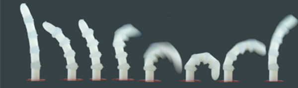 조규진 서울대 기계공학부 교수 연구팀이 고무처럼 부드러운 소재로 만들어진 로봇이 빠르고 강력한 힘을 낼 수 있는 메커니즘을 개발했다. /사진=조규진 교수 연구팀