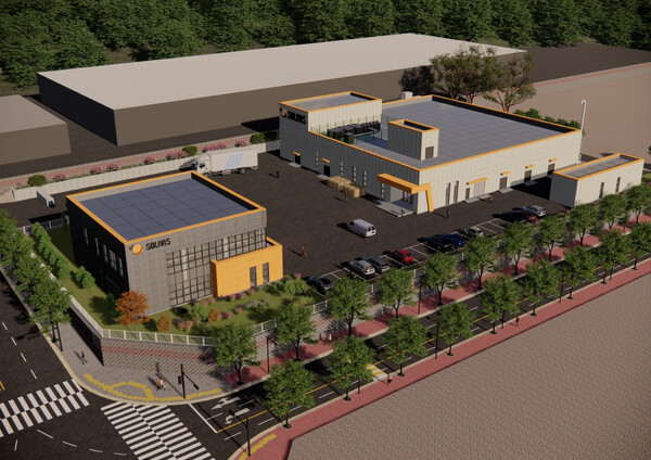 ▲솔리비스 횡성공장 조감도.(제공= 솔리비스)