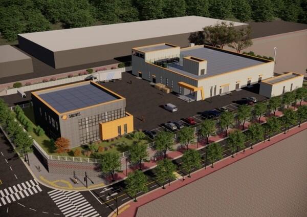 솔리비스 횡성공장 조감도 /사진=솔리비스