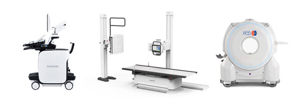 삼성 의료기기 ECR 2025 전시 제품.