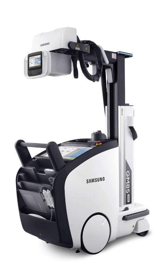 ▲삼성전자 이동형 디지털 엑스레이 기기 'GM85'.
