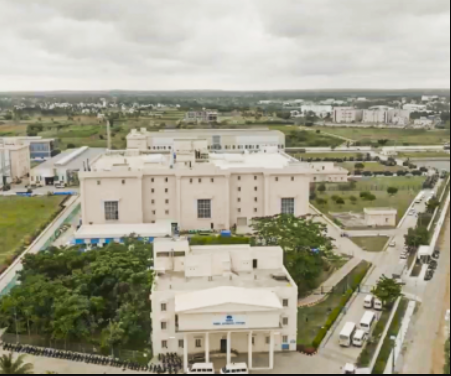 인도 카르나타카주에 위치한 타타일렉트로닉스의 반도체 후공정 라인