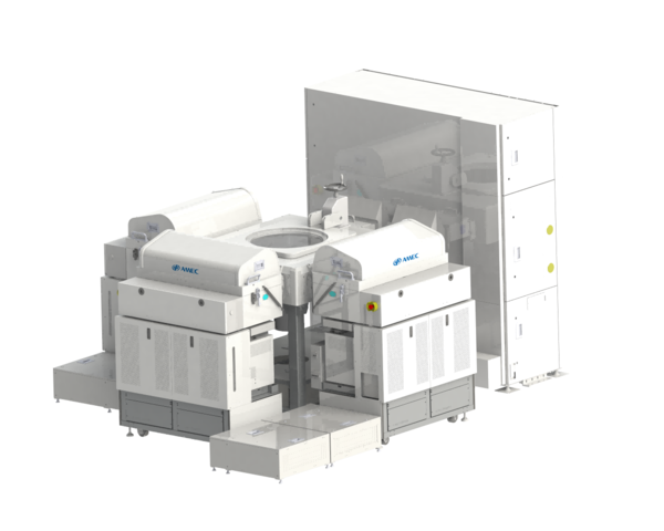 AMEC의 CCP형 플라즈마 에칭 장비. /사진=AMEC