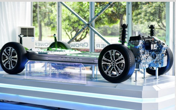 체리자동차의 전기차 플랫폼. /사진=체리자동차