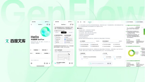 Baidu Wenku and Netdisk Launch GenFlow 2.0, Deploying Over 100 AI ...