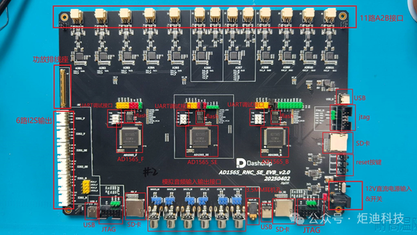 ▲주디의 100채널 DSP 개발 보드.