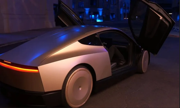 테슬라 로보택시 '사이버캡'. /사진=테슬라 유튜브