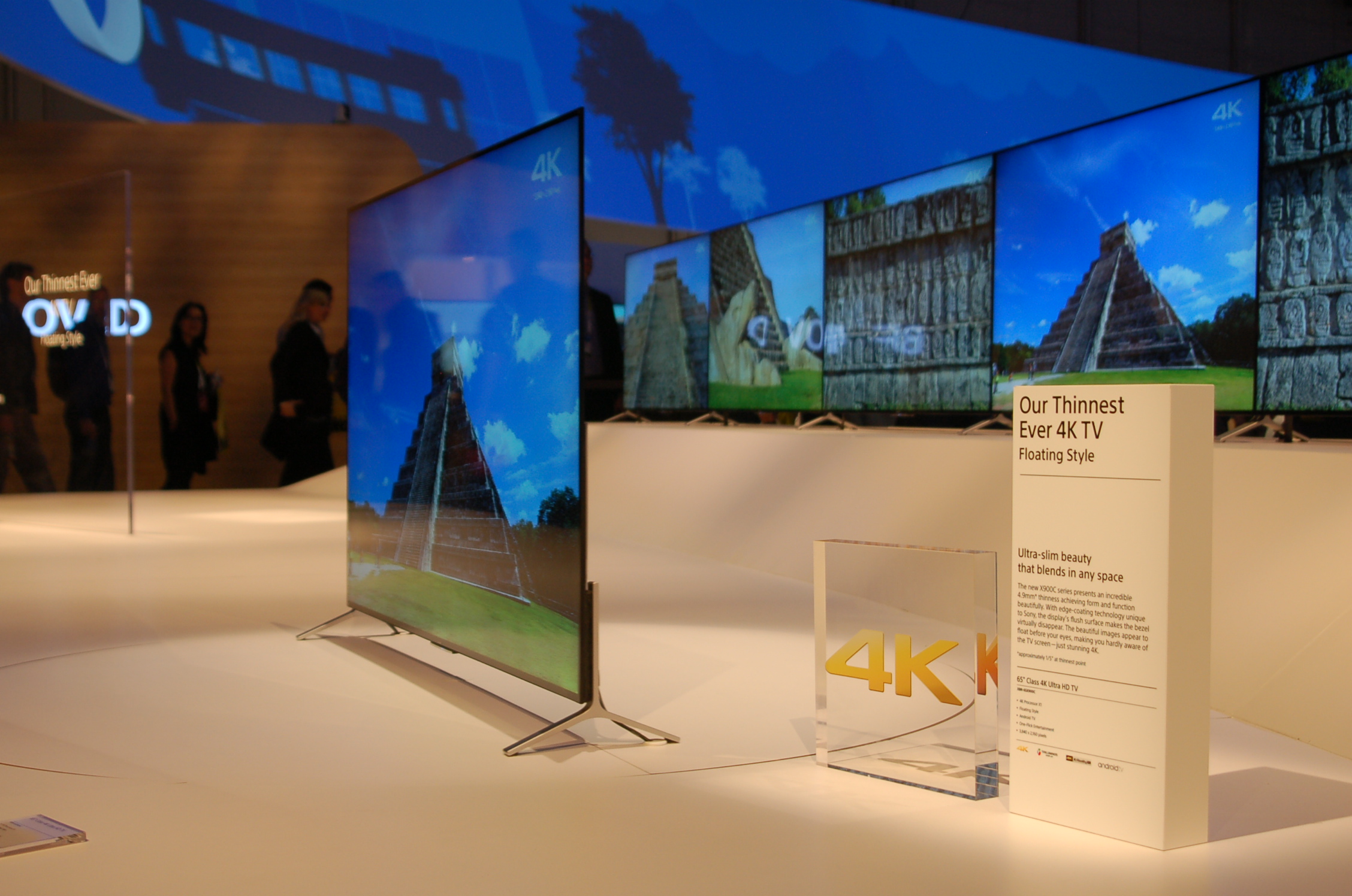 Sony 65-inch LED TV is just 4.9mm thin