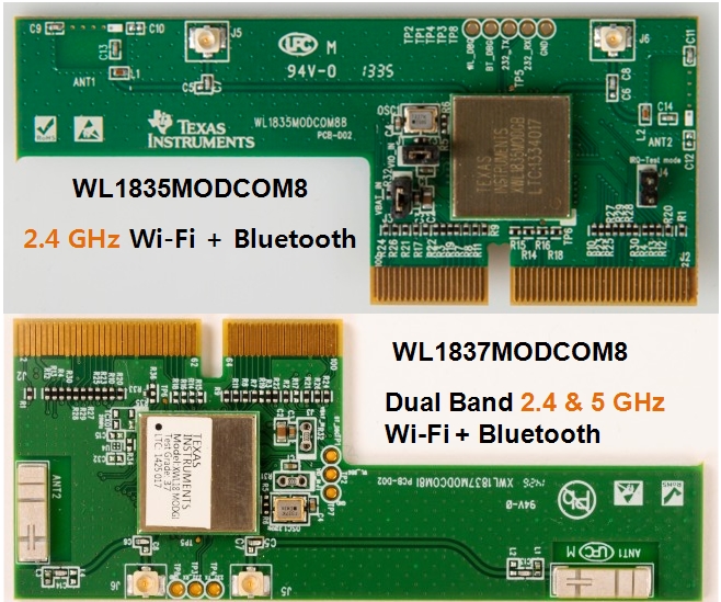 TI debuts wireless combo module that pack 2.4GHz, 5 GHz Wi-Fi and ...