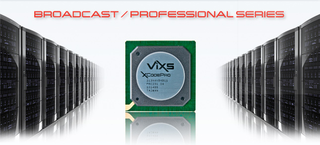 ViXS fields ultra HD 4K decoder